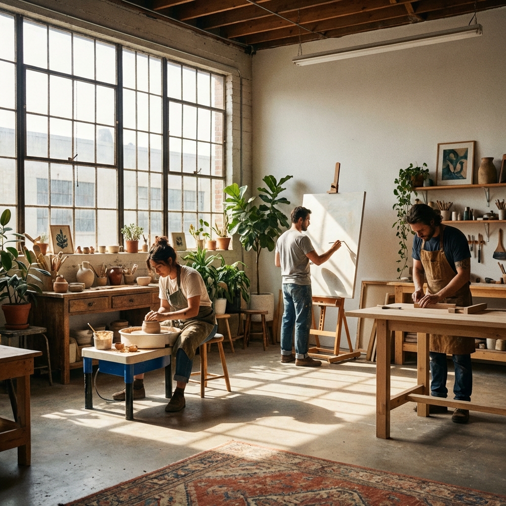 Creative Workshop in Progress